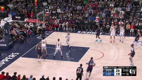 哈登20+9 小卡21+11 约基奇23+13+13 快船大比分2-1反超掘金